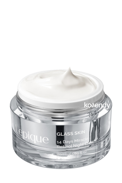 Glass Skin 14Days Miracle Retinol Night Cream - Kırışıklık Retinollü Krem 50ml