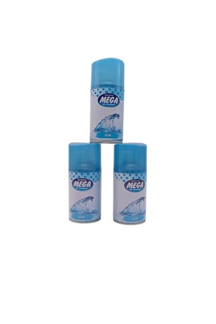 Pachet rezerva odorizant camera MEGA, OCEAN, 3x205ml