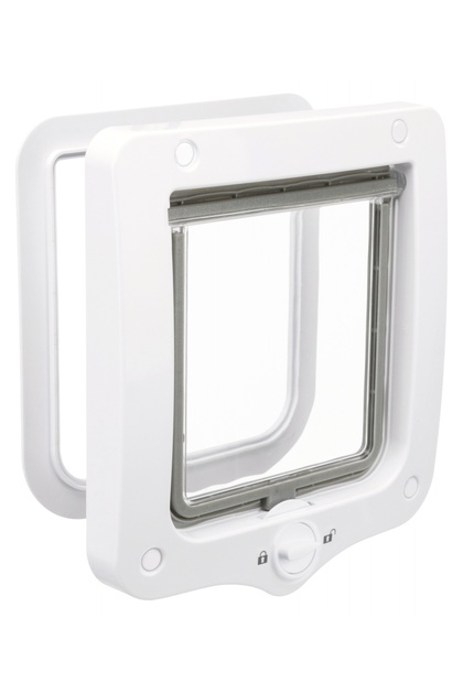 Usa Batanta Pentru Pisici, 2-Way, 20x22 cm, Alb, 44201
