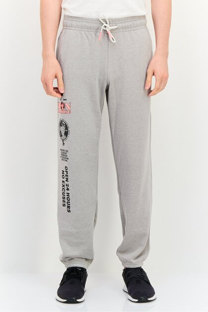 Under Amour X Project Rock Men Sportswear Fit Outdoor Sweatpants, Grey