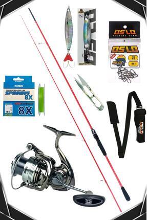 Oslo Shimano FX 4000 Zen Pro 274cm 8-42gr 8 Örgü Spin Olta Seti