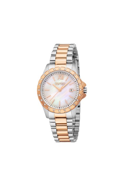 Women's Silver/Rose Gold Watch | Es1l522m0085