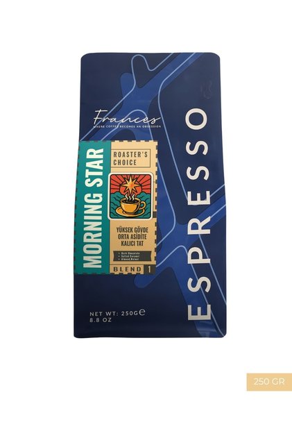 %100 Arabica Morning Star | Espresso | 250 GR | Orta Yoğunluk