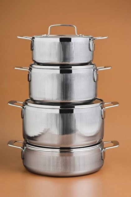 FMS 8095 60 Parça Paslanmaz Çelik Çatal Kaşık Bıçak Seti | Lüks