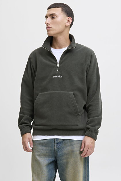 Jack & Jones Erkek Yarim Fermuarli Sweatshirt - Soho - Fiyatı