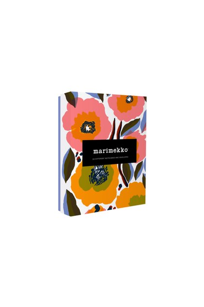Cărți de vizită Marimekko Kukka: (felicitări cu design scandinav, motive florale colorate pentru stil de viață)