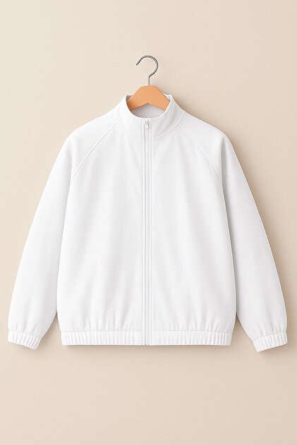 Unisex Paraşüt Kumaş Oversize astarsız Rüzgarlık Yağmurluk