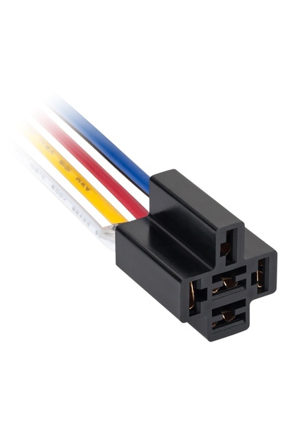 Suport releu auto 5 pini cu fire terminale PRE0008-1