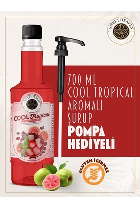 sweet heaven Cool Plumberry Kahve Şurubu 700ml Pompa Hediye