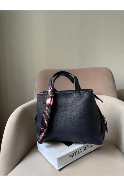 Women's Large Size Three-Compartment Bag with Shawl Accessories