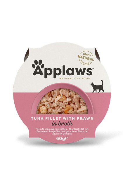 Natural Tuna & Prawn Wet Cat Food 60G