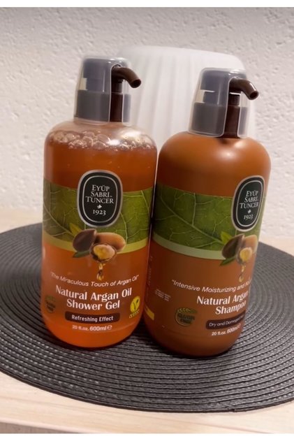 Vegan and Gluten-Free Argan Oil Shampoo and Shower Gel