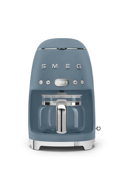 50's Style Drip Filter Coffee Machine, Storm Blue Matte