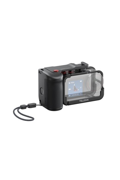 DJI Osmo Action 3/4/5 Pro Uyumlu StreetGrip Kit (Alüminyum Metal)