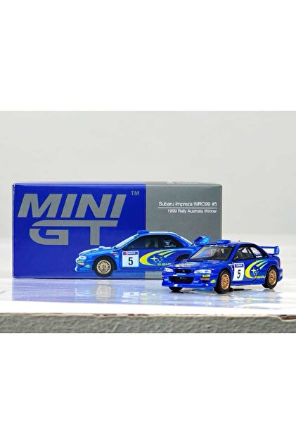 mini gt 1:64 Subaru Impreza WRC99 #3/#5 1999 Rally Monte Carlo