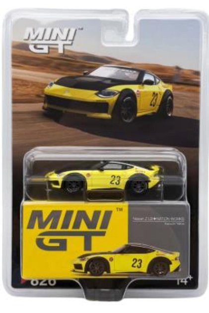 Nissan Z lb Nation Works Ikazuchi Yellow 826 Bl