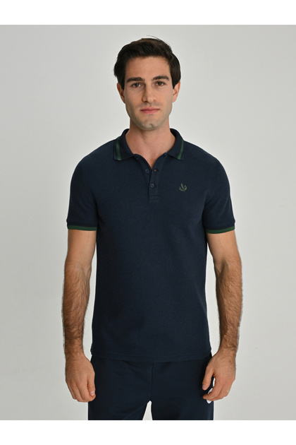 ERKEK TREND NAKIŞ PALAMUTLU POLO