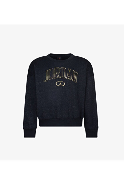 black and gold jordan sweatshirt