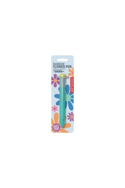 Rainbow Flower Multi Ballpoint Pen