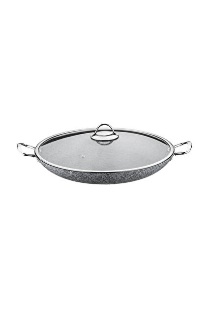 Stone-Age 38 cm Non-Scratch Fireproof Non-Stick Induction Chef Pot