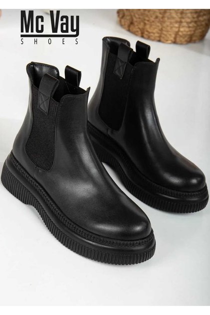 Women's Boots & Booties with Side Double Elastic Orthopedic Insole