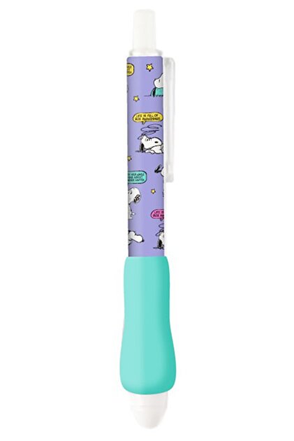 Miniso Snoopy Lisanslı Vintage Serisi Jel Kalem (0.5mm, Siyah