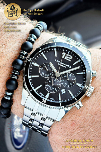 Lee Cooper Orijinal Multifonksiyon Bileklik Hediyeli Takvimli