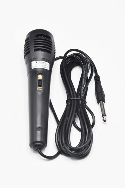 Torima Kablolu Mikrofon 3M Jack Girişli Mikrofon M01 Siyah