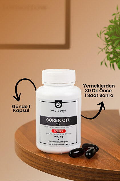 Smartcaps Çörek Otu Yağı 60 Softjel - Fiyatı, Yorumları