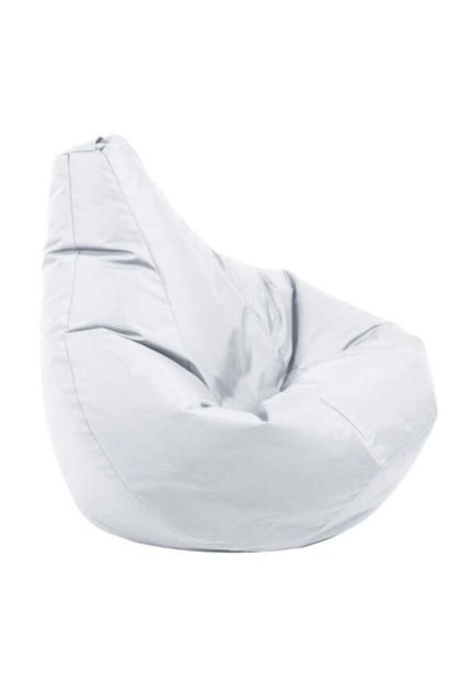 Fotoliu puf copii, Nirvana Light Pufrelax, Material Impermeabil - Alb