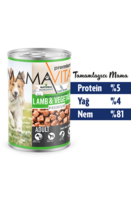 MamaVita 24'lü Mamavita kuzu etli yetişkin köpek Maması - Fiyatı