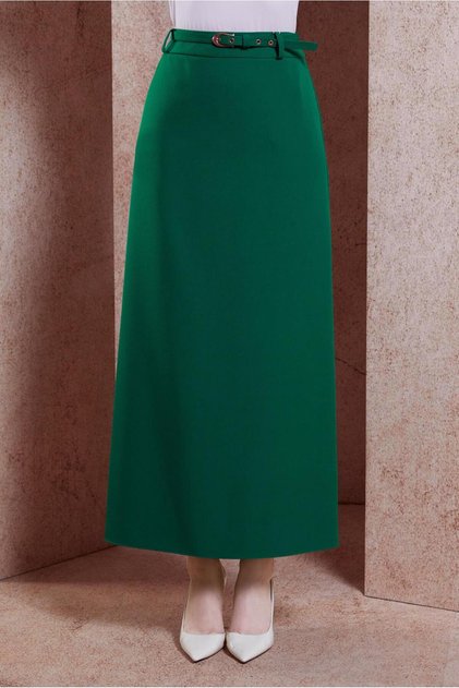 BELTED FLAT SKIRT 60551