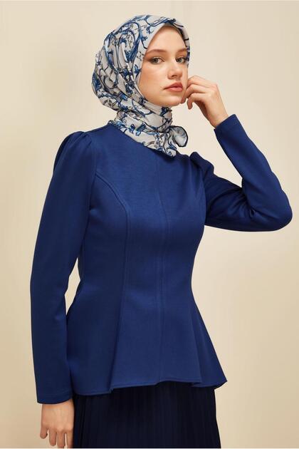 VOLAN DETAYLI BLUZ 46049