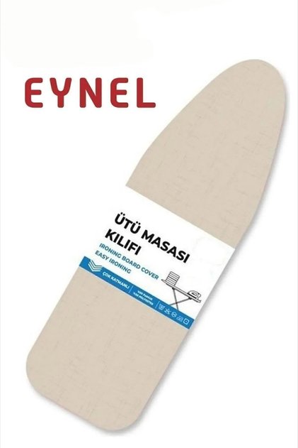 1 Adet Ütü Masası Örtüsü Kılıfı 138x48cm Ayarlanabilir Ipli Kılıf Bezi (Karışık Renk)