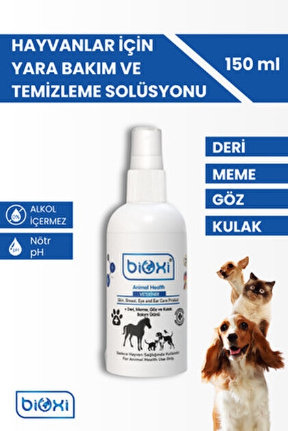 Bioxi Pet Hijyen Seti | Pati Bakım Köpüğü Animal Health Sprey