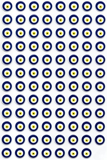 Sticker Embossed A4 Size Stiker Notebook, Planner Label-(rb054) -Nazar Bead