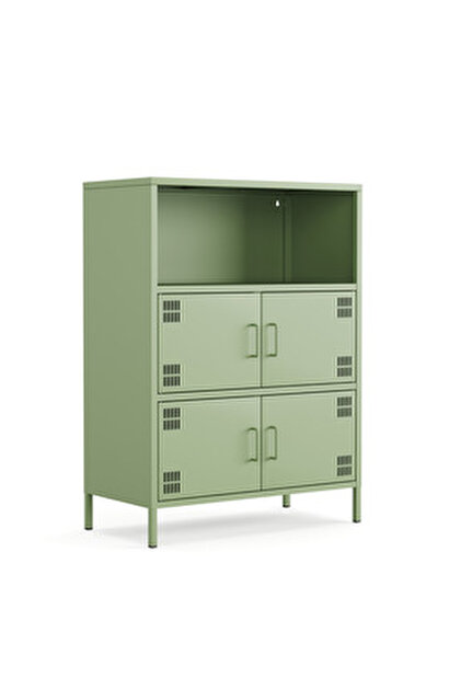 Adore Mobilya London Çok Amaçlı Dolap - Yeşil 73x79x42 Cm (GXYXD