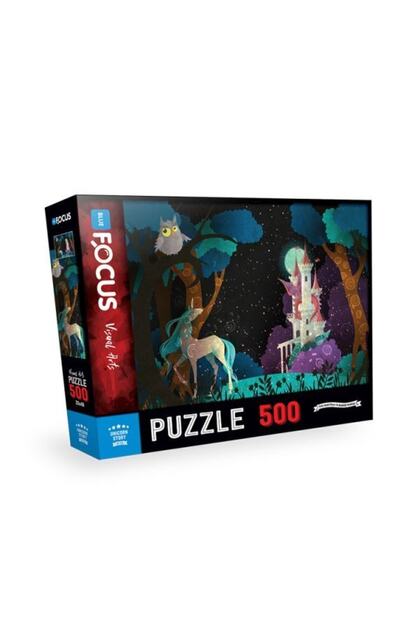 Blue Focus 500 Parça Puzzle - Solar System (GÜNEŞ SİSTEMİ