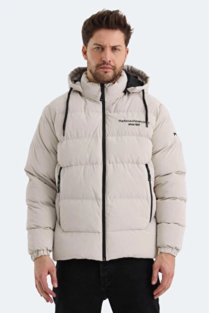 Men's Beige Jacket Men's Heiner Jacket Beige Jacket ST24JE073-120