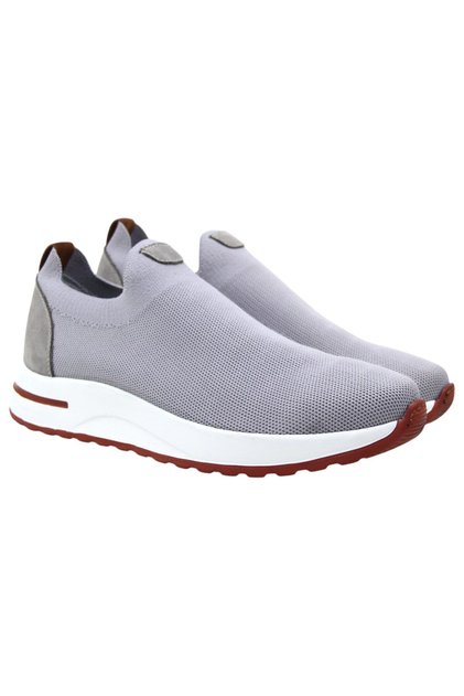 Men's Gray Comfortable Casual Knitwear Shoes