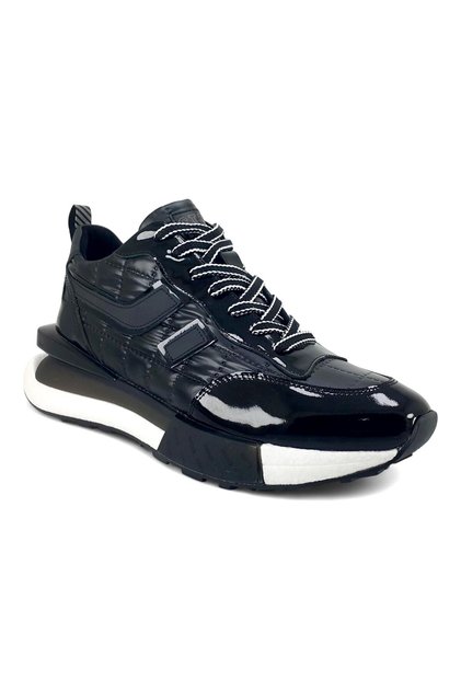 18344 25Ka Men's Casual Shoes Black