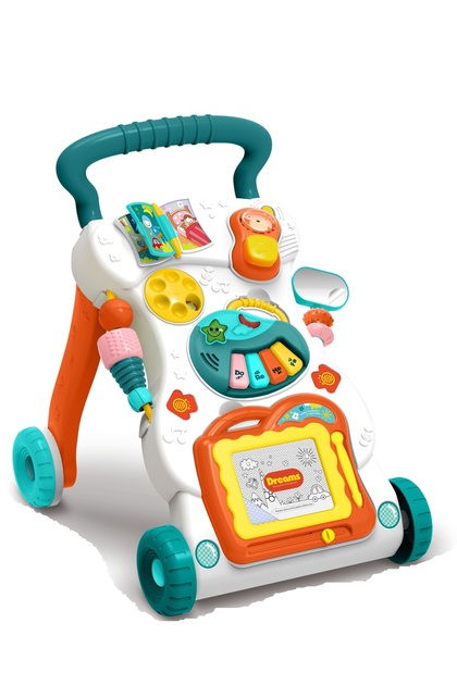 - Baby Walker Push Activity Learning Toy - Green