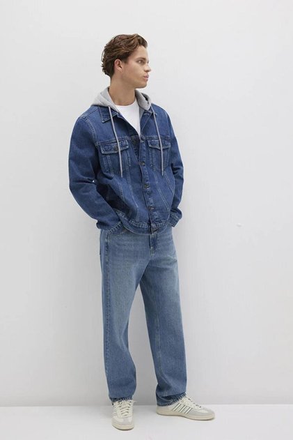 M0112808-90839 Erkek Denim Ceket