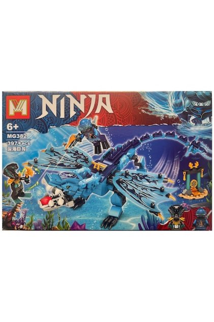 Set de constructie MG Ninjago, Dragonul din Adancuri, 397 piese