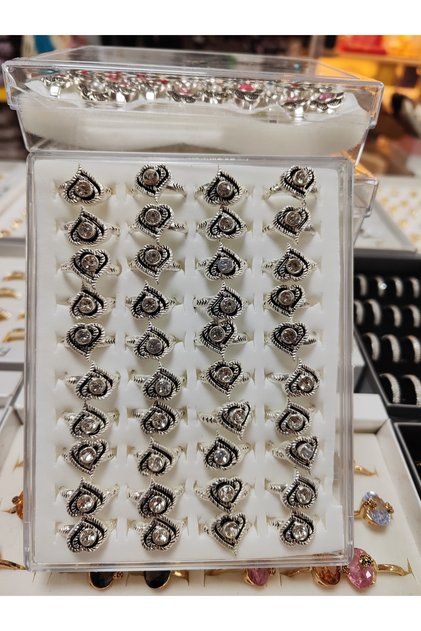 Hajj & umrah souvenir ring set - pack of 40
