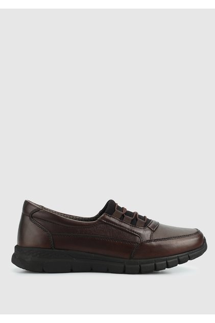 Brown Leather Women's Shoes