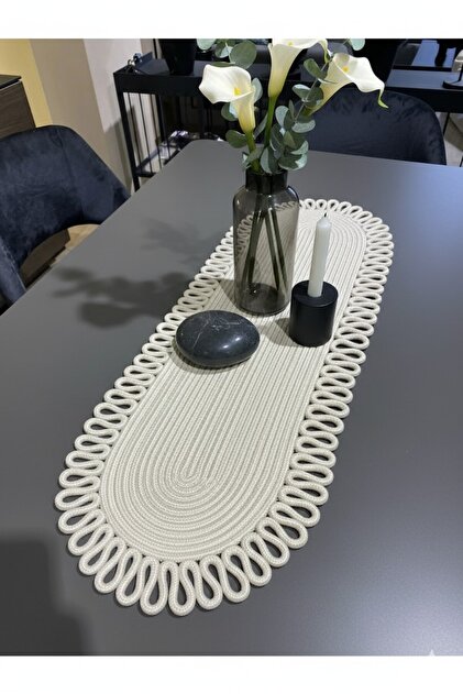 Galaxy Natural Jute, Patterned, Wicker, Placemat, Table, Coffee Table Runner. 30x80