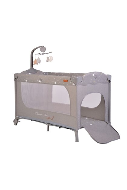 Pătuț pliabil pentru bebeluși, transformabil în țarc de joacă NOVOKIDS™ Onceuponatime Nest, 62X125 cm, 2 niveluri, M