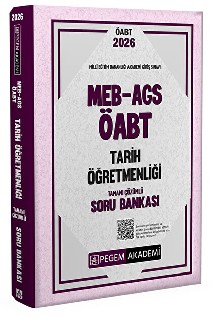Pegem Akademi Yayıncılık 2026 MEB AGS ÖABT Tarih Öğretmenliği