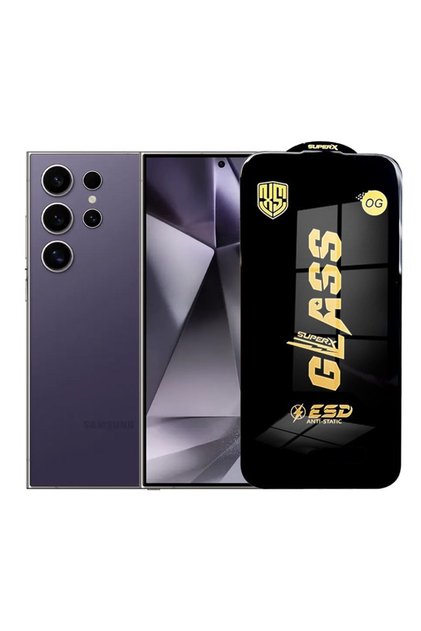 Folie de Sticla Transparenta, Flippy, ESD Compatibila cu Samsung Galaxy S24 Ultra